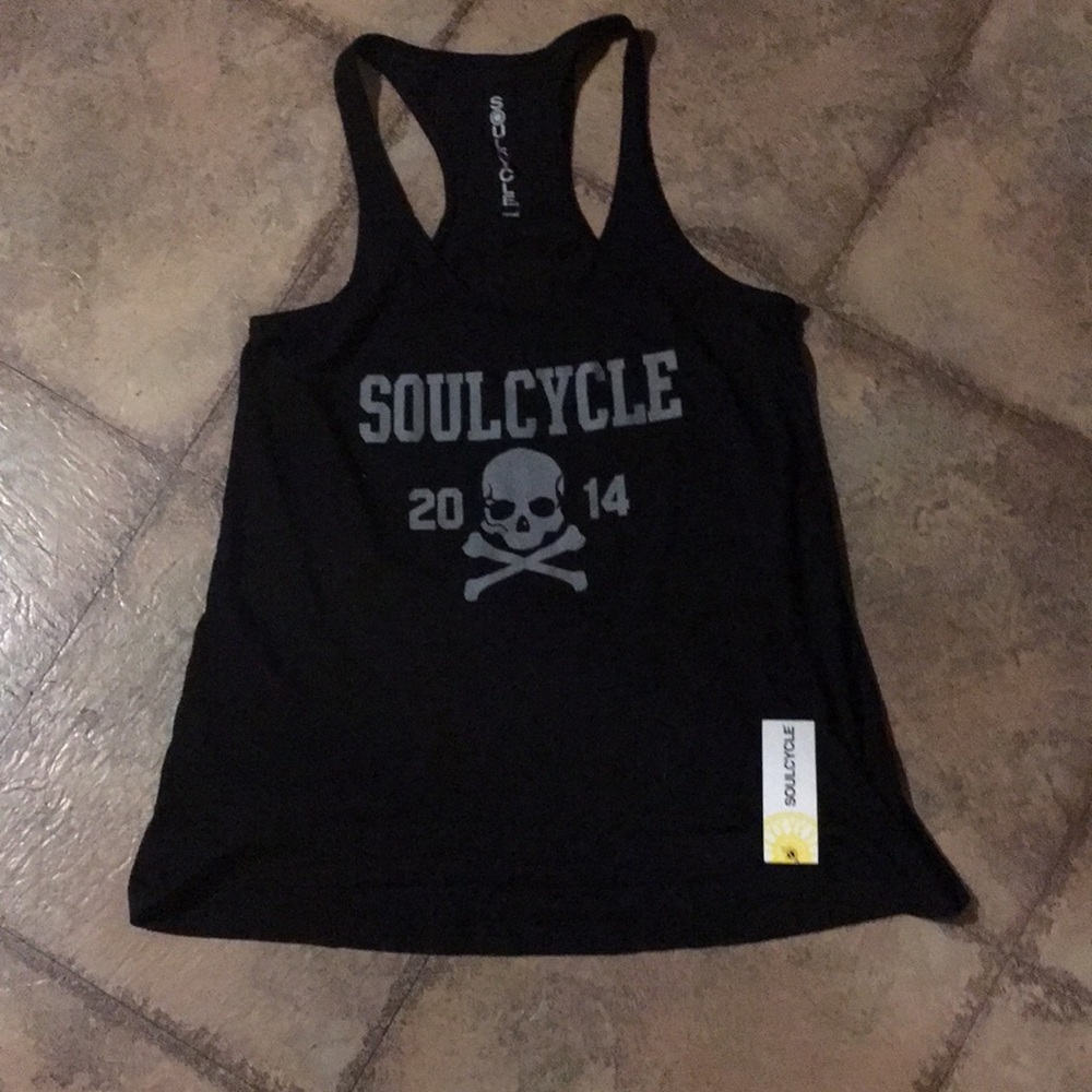 Soul cycle black xs tank